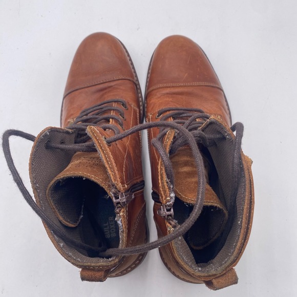 Original Style Kelden Boots Mens 8 Brown Leather Hand Crafted Side Zip Cap Toe main image 10